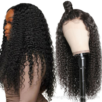 Wholesale Unprocessed Raw Virgin Cuticle Aligned Hair Weaves and Wigs Straight Brazilian Human Hair Wig for black women